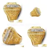 Cluster Rings Fanscollection La Championship Lakers Wolrd Champions Basketball Team Ring Sport Souvenir Fan Promotion Gift Drop Delive Dhurj