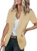 Costumes pour femmes printemps été Blazer femmes manteau mode gilet femme tenues décontracté élégant blanc dames vêtements vêtements d'extérieur