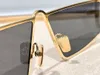Occhiali da sole marrone oro per uomo Donna Summer Shades Occhiali da sole con protezione UV Occhiali con scatola