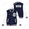 Heren Jassen SZA JERSEY SOS Merch Honkbal Uniform Jas Cosplay Lange Mouw Vrouwen Mannen Sweatshirt Mode Kleding Persoonlijkheid Tops 230725