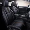 2021New style Custom car Seat Covers For Honda Select Civic luxury leather auto Seat Waterproof Antifouling protect set slip Inter1736