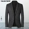 Men's Suits Blazers Thin Blazer Men Suit Jacket Spring Non Ironing Solid Business Casual Blazers Men's Clothing Wedding Suit jackets BSX102 230725