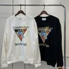 Męskie bluzy bluzy Casablanca męskie i jesienne zimowe swetry amerykańska moda zwykła 100% bawełny okrągłe bluzę z kapturem 1 Highquality 230725