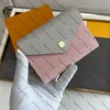 Leder-Geldbörse Zippy Short Wallet Designer Victorine Reißverschluss-Geldbörse mit Original-Box