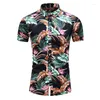 Chemises décontractées pour hommes Fasion 9 Style Desin Sort Sleeve Sirt Print Beac Blouse 2023 Summer Clotin Plus Asian Size M-XXXL 4XL 5XL