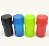 Cheapest Plastic Tobacco Spice Grinder Herb Grinder Crusher Smoking 40mm Diameter 3parts Tobacco Smoking Grinder for Water Bong LL