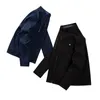 Mensjackor Spring och Autumn Jacket Slim Business Coat Thin Casual Solid Color Top Jackets för 230726