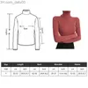 Kvinnors hoodies tröjor Nya kvinnors pullover Turtleneck tröja Autumn Long Sleeve Ultra Thin Elastic Korean Simple Basic Cheap Jumper Solid Color Top Z230726