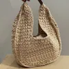 Соломенные сумки для бродяги дизайнерские сумки подмышки сумки для женщин роскошные сумочки пляжные сумки сумки сумочка для плеча кросс -кусочке маленький кошелек 230615