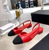 새로운 컬러 브랜드 디자이너 럭셔리 샌들 여성 여름 두꺼운 발 뒤꿈치 패션 라운드 발가락 사무실 신발 섹시 100% 정품 가죽 여성 샌들 여성 신발 공장 신발