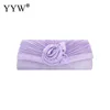 Borse da sera Femme Wedding Brial Pochette Mano increspato Borse da cocktail in seta Pochette Fiore Splendida pochette 230725