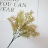Simulerade 5-utmärkta plastblommor Gröna blad Växtbuketter Aktivitetsscener Dekoration Artificiella blommor Bröllopsfotografering Simulering av blommor Bonsai