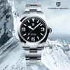 Andra klockor Pagani Design NH35 Men Mechanical Watch AR Sapphire Glass Automatic för rostfritt stål Sportvattentät 230725