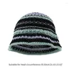 Bérets Crochet Seau Chapeau Pour Femme Adolescents En Plein Air Pliable Trajet Pêcheur Large Bord Printemps Été Anti-Uv DXAA