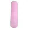 Förvaringsflaskor läppbehållare läppstift rör bärbar roterbar multifunktionell rosa för hantverk
