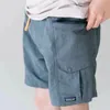 Shorts pour hommes marque de mode décontracté hommes Nylon séchage rapide multi-poches Cargo Vintage taille élastique lâche genou longueur pantalon mâle 230725