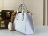 Kobiet designerka torba mody torebki TOSES ROMPER BUSURYS Designer Torby Metal Flower Women torebka oryginalna skórzana torba przerzucona pokrywka Messenger Crossbody 2 szt.