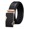 Belts Men Belt Durable Anti-slip Men's Business With Smooth Faux Leather Alloy Buckle For Meetings Commutes Double Slide Rail