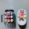 Porte-brosse à dents 3IN1 Cartoon Porte-distributeur automatique de dentifrice pour enfants Cute Mouth Cup Squeezers Salle de bains Accessoires Set Childs 230726