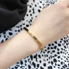 Designer bracelets, Chains Luxury Gold Screw Bracelet Jewelry Gold and Silver Rose Bracelet Jewelry Stainless Steel casual yet elegant perfect gift