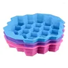 Baking Moulds Cartoon Bee Honeycomb Cake Mold Chocolate Pizza Tray Silicone Mould Bakeware Pan