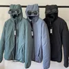 Chrome-R vadderad jacka Vinter varma tjocka män Två linsglasögon CP Hoodies Casual Windproof Coat Goggle Size M-XXL27