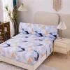 Ensembles de literie vie confortable facile à laver ensemble drap de lit lisse 3 pièces taie d'oreiller de comptoir adapté au printemps et à l'été