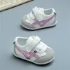 Första vandrare Baby Shoe Soft Bottom Toddler Shoes Kids Rands Casual Sneakers Non-Slip Wear Running