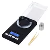 Balances Ménagères 0.001g Balances de Bijoux de Précision Digital Pesage Gem Balance Électronique de Diamant Portable Lab Poids Milligramme Balance 100g/50g/20g x0726 x0724 x0719