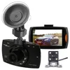 2Ch Car DVR Digital Video Recorder Dash Camera 2 7 Screen Front 140° Traseira 100° Wide View Angle FHD 1080P Night Vision296z