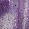 Tyg Lace Tulle paljetter Rhinestones Evening Party Beaded Clothing 2023 Daily African 5 Yards Material Nigerian Bridesmaids Wedding Party Net Embroidery YQ-7006