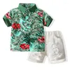 Kläder set baby pojkar kläder set sommar stilig tvådelar barn polo skjorta shorts Vetement Enfant Garcon barn kläder barn