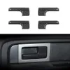 Interior Door Handle Cover Trim For Ford F150 Raptor 2009-2014 Carbon Fiber 4PCS235P