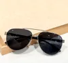 Black Pilot Sunglasses Dark Grey Lens for Men Sports Glasses Summer Shades Sunnies UV protection Eyewear with Box