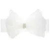 Bandane Born Lace Bow Headband Baby Bows Hairband Po Props