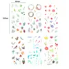 Gift Wrap 15pack/lot Watercolor Creative DIY Dariy Decoration Scrapbooking Stickers Transparent Washi Planner