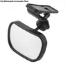 Interior Accessories By DHL 100pcs 2 In 1 Mini Safety Car Back Seat Baby View Mirror Adjustable Rear Convex Kids Monitor Car-styling