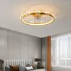 Americano Decorativo Superficie Montata Cucina Camera da Letto Sala da Pranzo Moderna Luce del Ventilatore a Soffitto a Led