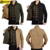 Giacche da uomo Giacca primavera autunno Double face 100% cotone plus size Cappotto da baseball cachi marca abbigliamento classico bomber da uomo 230726