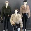 Pele 2023 novo estilo feminino casaco de pele real jaqueta de pele de raposa natural pele de raposa estilo curto roupas comprimento total manga casaco feminino