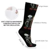 Herrstrumpor David S. Pumpkins Socks Happy Socks Men's Compression Socks Women's Anime Socks Z230727