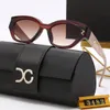 Gafas de sol de diseñador para mujeres y hombres Modelo de moda Especial UV400 Letras de protección Pierna grande Marco de doble haz Diseño de lujo al aire libre Gafas de sol para mujer S3482