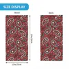 Sciarpe Moda Paisley Bandana Copricollo Stampato Bohemian Art Floreale Passamontagna Sciarpa avvolgente Caldo Ciclismo Escursionismo Unisex Adulto Traspirante