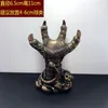 Sacchetti per gioielli Porta sfera di cristallo Dragon Display Base Figurine Statua Sfera Stand Ornamenti da tavola in resina Regali Decorazioni per la casa per 4-6 cm