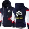 Herrtröjor 2023 Spring Autumn Fashion Men Pullover Sweatshirts BRP CAN-AM MOTORS LOGO PATCHWORK CASUAL COMOLL KLÄNNING