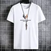 Camisetas Masculinas Harajuku Men Summer T-Shirt Oversized Clothing Slim Fit Curto Cool Clothes Sleeve Masculino Tshirt Casais Confortável