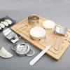 الزلاب الفولاذ المقاوم للصدأ جعل العفن أجزاء مثالية المقياس المطبخ أواني إكسسوارات أدوات DIY أدوات المعجنات