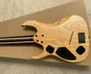 Original Wood Fanned Fels 8 Strings Electric Guitar With Chicken Wing Wood Neck kan anpassas