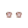 Stud Oorbellen 925 Sterling Zilver Rose Lichtgevende Oorbel Studs Past Voor Vrouwen Gift Europa Stijl Sieraden Trendy