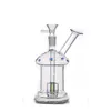 Weholesale Hookahs Water Pipes Thick Pyrex Oil Burner Bong Thick Recycler Dab Rig for Smoking Ash Catcher com 10mm Masculino Glass Oil Burner Pipe mais barato